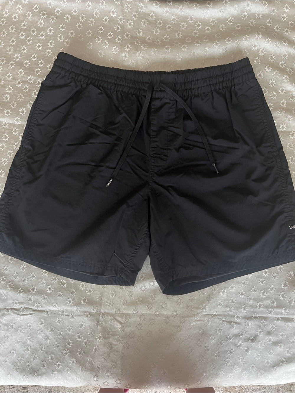 Vans Men's Gray Relaxed Fit Shorts